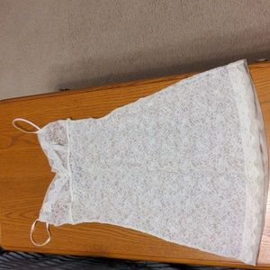 White bridal lingerie NWOT